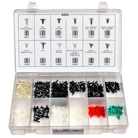 Auveco WEATHERSTRIP RETAINERS QUIK-SELECT KIT 6865